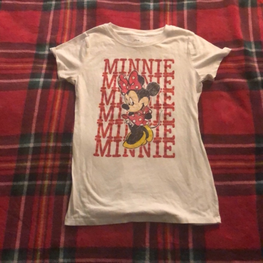 Girls Minnie Mouse Graphic Tee